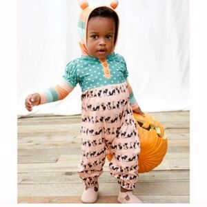 Matilda Jane Ima Skeered Babies Romper Size 6-12 months